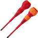 Vessel 202Ps-1 Ball Grip Insulated Screwdriver Set of 2 +2 x 100 / -6 x 100-Kiichin - The #1 Place for Japanese Goods in Your Hand!
