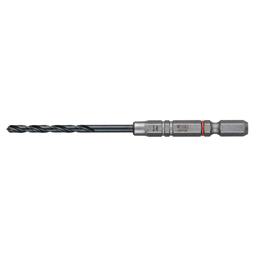 Vessel AMD-3.4 Ironwork Cushion Drill with 3.4mm Drill Bit-Kiichin - The #1 Place for Japanese Goods in Your Hand!