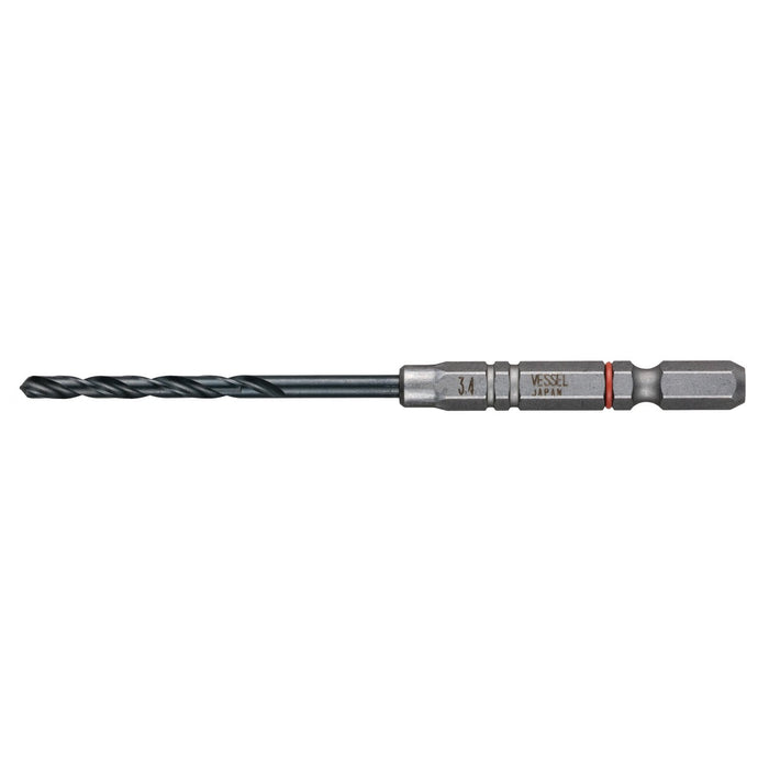 Vessel AMD-3.4 Ironwork Cushion Drill with 3.4mm Drill Bit-Kiichin - The #1 Place for Japanese Goods in Your Hand!