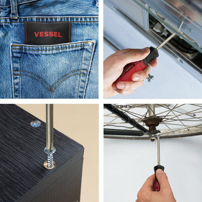 Vessel TD-2100 Dual Tone Driver Replacement Set of 4-Kiichin - The #1 Place for Japanese Goods in Your Hand!