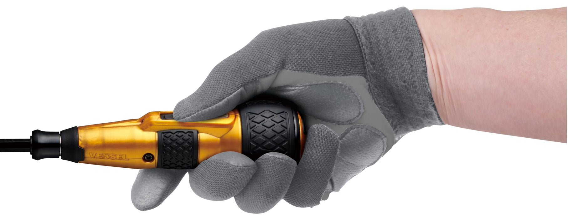 Vessel Electric Ball Grip Driver Plus - Gold 3-Stage Switching 1 Bit Included - 220USB-P1GL-Kiichin - The #1 Place for Japanese Goods in Your Hand!