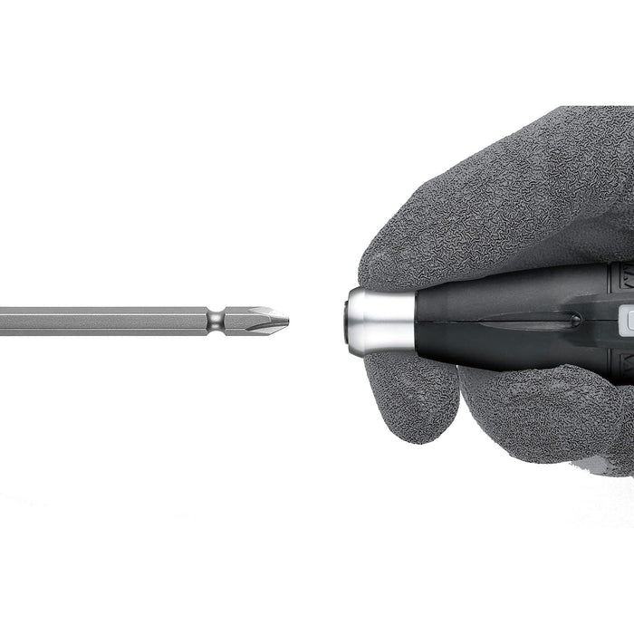 Vessel Electric Ball Grip Driver 220USB-1SL with 1 Bit - Silver-Kiichin - The #1 Place for Japanese Goods in Your Hand!