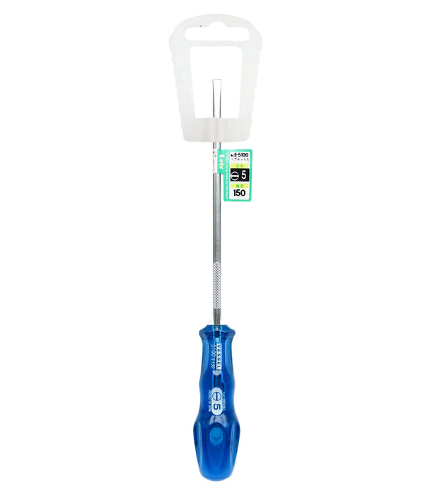 Vessel B-5100 Precision Power Grip Driver 5x150 Shaft - Vessel Tools-Kiichin - The #1 Place for Japanese Goods in Your Hand!
