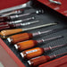 Vessel 100V Strong Driver with Wooden Handle 6x100 - Vessel's Powerful Penetrating Tool-Kiichin - The #1 Place for Japanese Goods in Your Hand!