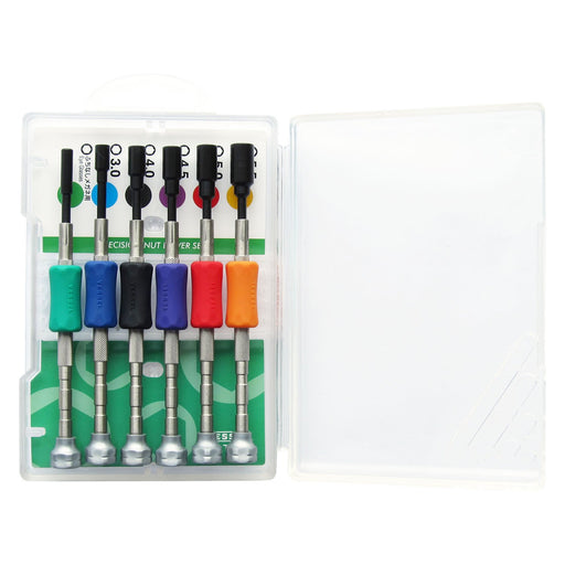 Vessel Precision Nut Driver Set TD-57 6 Piece Vessel Tool Set-Kiichin - The #1 Place for Japanese Goods in Your Hand!