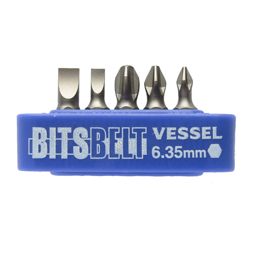 Vessel Blue/Gray Replacement Bit Set Plus/Minus - TD-BS1 from Vessel-Kiichin - The #1 Place for Japanese Goods in Your Hand!