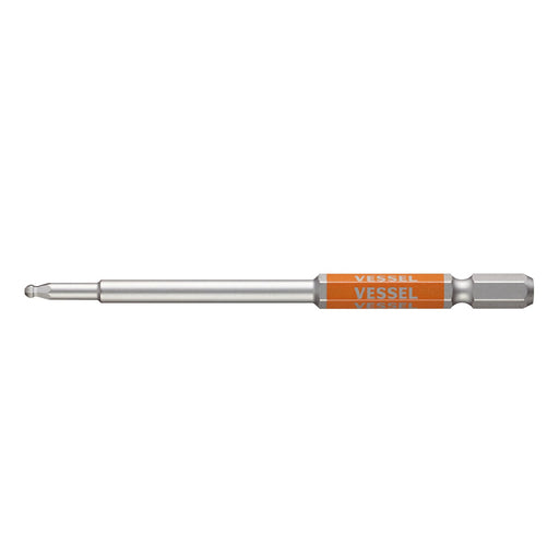Vessel Single-Head Ball Point Gosai Bit 2.5 x 100 1-Piece - Gsbp025S Vessel-Kiichin - The #1 Place for Japanese Goods in Your Hand!