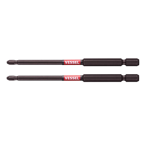 Vessel 40V Sakisubo Stepped Bit Set of 2 SS162120 4.5 x 120mm-Kiichin - The #1 Place for Japanese Goods in Your Hand!