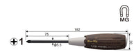 Vessel Woody Driver with Non-Slip Grip Extra Long 75 300 Model-Kiichin - The #1 Place for Japanese Goods in Your Hand!