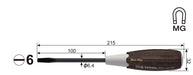 Vessel Woody Driver with Non-Slip Grip 6x100 - High-Performance 300 Series-Kiichin - The #1 Place for Japanese Goods in Your Hand!