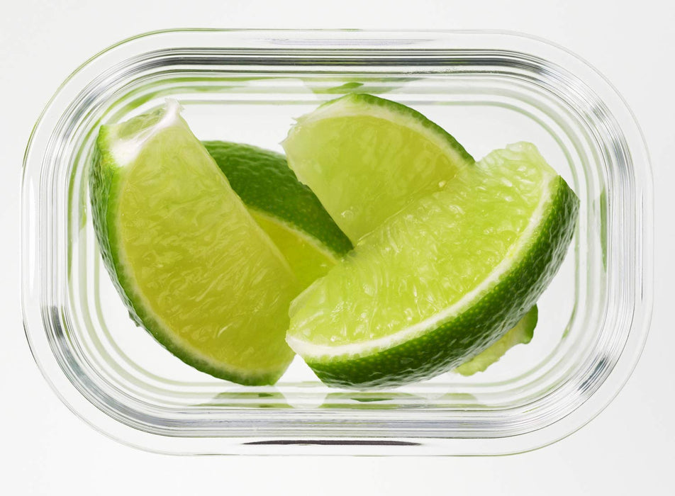 Yoshikawa Glass Storage Container Set 120ml 3Pcs Mini Square 4-Point Lock-Kiichin - The #1 Place for Japanese Goods in Your Hand!