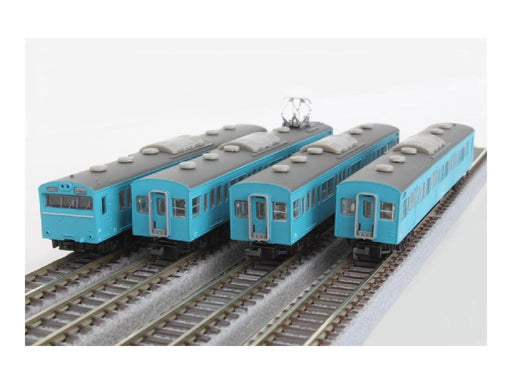 Rokuhan Z Gauge Jnr 103 Series 4-Car Basic Set - Sky Blue Keihin Tohoku Line-Kiichin - The #1 Place for Japanese Goods in Your Hand!