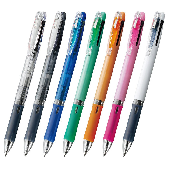 Zebra Slim Pastel Green 3-Color Ballpoint Pen 10 Pieces Clip-On B-B3A5-Wg-Kiichin - The #1 Place for Japanese Goods in Your Hand!