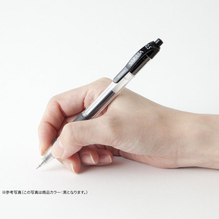 Zebra Sarasa Gel Ballpoint Pen 0.5 mm Red Ink 5 Pieces Pack - Zebra-Kiichin - The #1 Place for Japanese Goods in Your Hand!