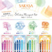 Zebra Sarasa Clip 0.5mm Flower Bouquet Tulip Gel Pen 5 Color Set Pack of 1-Kiichin - The #1 Place for Japanese Goods in Your Hand!