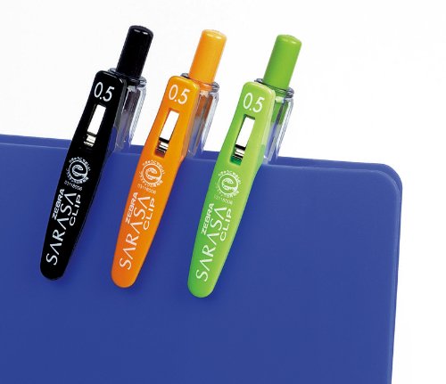 Zebra Sarasa Clip Black Gel Ballpoint Pen 0.7mm Pack of 5-Kiichin - The #1 Place for Japanese Goods in Your Hand!