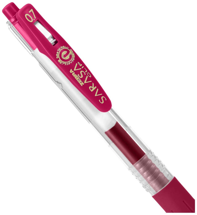 Zebra Sarasa Clip Gel Ballpoint Pen 0.7 MZ JJB15 Magenta Ink-Kiichin - The #1 Place for Japanese Goods in Your Hand!