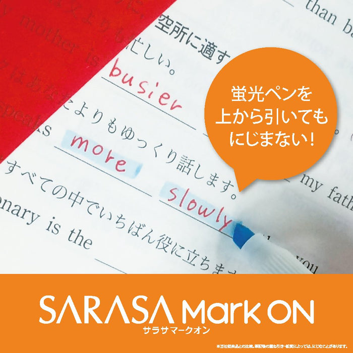 Zebra Sarasa Markon Blue Gel Ballpoint Pen 0.4mm Tip Box of 10 pens-Kiichin - The #1 Place for Japanese Goods in Your Hand!