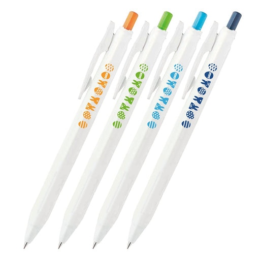 Zebra Sarasa Easter Pattern Gel Ballpoint Pen 0.4mm - Zebra Jjs29-R1-4C-Pstl-Kiichin - The #1 Place for Japanese Goods in Your Hand!