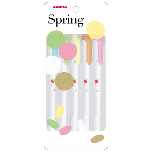 Zebra Ladybug 5-Color Mild Liner Highlighter Set - Zebra Wkt5-5C-3A-Kiichin - The #1 Place for Japanese Goods in Your Hand!
