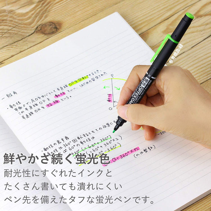 Zebra Optex Care Pink Highlighter Pack of 10 - B-Wkcr1-P-Kiichin - The #1 Place for Japanese Goods in Your Hand!