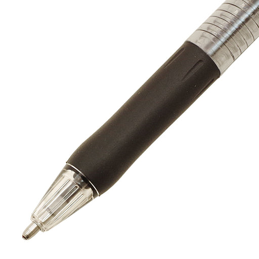 Zebra Knock-Type Tape Clip Ballpoint Pen 1.6mm Red Ink-Kiichin - The #1 Place for Japanese Goods in Your Hand!