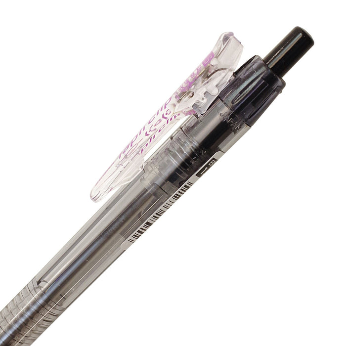 Zebra Knock-Type Tape Clip Ballpoint Pen 1.6mm Red Ink-Kiichin - The #1 Place for Japanese Goods in Your Hand!