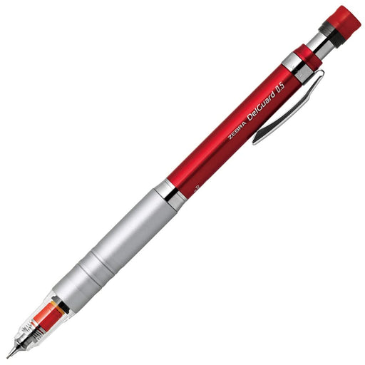 Zebra Delguard Type Lx Mechanical Pencil Red 0.5mm Lead Diameter - P-MA86-R-Kiichin - The #1 Place for Japanese Goods in Your Hand!