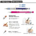 Zebra Tect Two Way Light Mechanical Pencil 0.5mm Pink - MA42-P-Kiichin - The #1 Place for Japanese Goods in Your Hand!