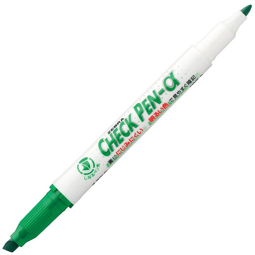 Zebra Alpha Green Memorization Check Pen 10 Pack Model B-Wyt20-G-Kiichin - The #1 Place for Japanese Goods in Your Hand!