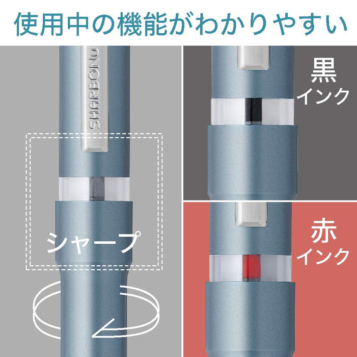 Zebra Shabo Nu Multi-Function Pen 0.7mm Black SB35-BK-Kiichin - The #1 Place for Japanese Goods in Your Hand!
