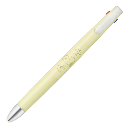 Zebra B3As88-Sn-Y Multicolor Ballpoint Pen with 0.5mm Yellow Shaft - Snoopy Design-Kiichin - The #1 Place for Japanese Goods in Your Hand!