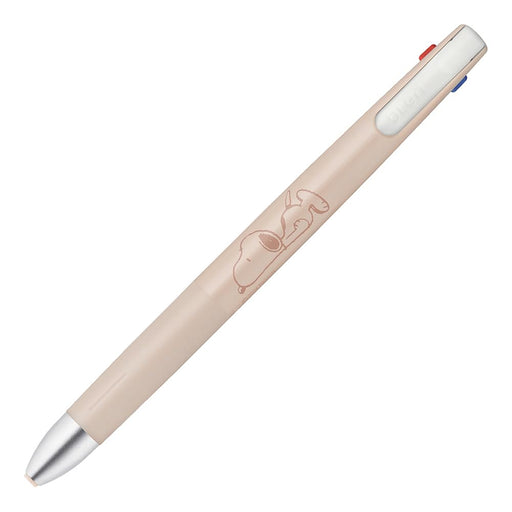 Zebra Bren 3C Multicolor 0.5mm Ballpoint Pen with Beige Shaft Snoopy Edition-Kiichin - The #1 Place for Japanese Goods in Your Hand!