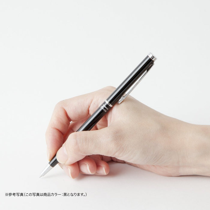 Zebra Fortia 500 Oil-Based 0.7mm Silver Ballpoint Pen-Kiichin - The #1 Place for Japanese Goods in Your Hand!