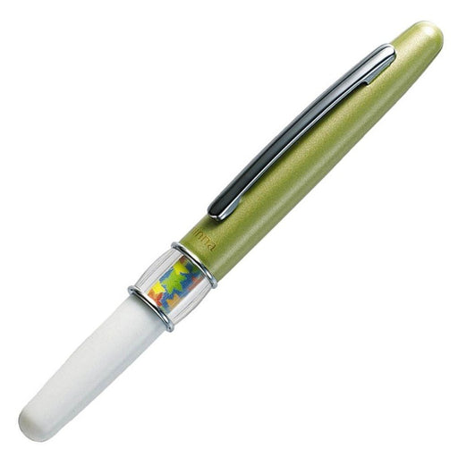 Zebra Minna Light Green Oil-Based Ballpoint Pen Autumn Leaves Pattern BA26-LG-Kiichin - The #1 Place for Japanese Goods in Your Hand!