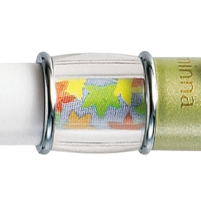 Zebra Minna Light Green Oil-Based Ballpoint Pen Autumn Leaves Pattern BA26-LG-Kiichin - The #1 Place for Japanese Goods in Your Hand!