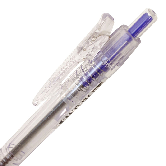 Zebra Blue Oil-Based Ballpoint Pen 0.5 Tip with Tapli Clip 14.3x1.14cm Size-Kiichin - The #1 Place for Japanese Goods in Your Hand!