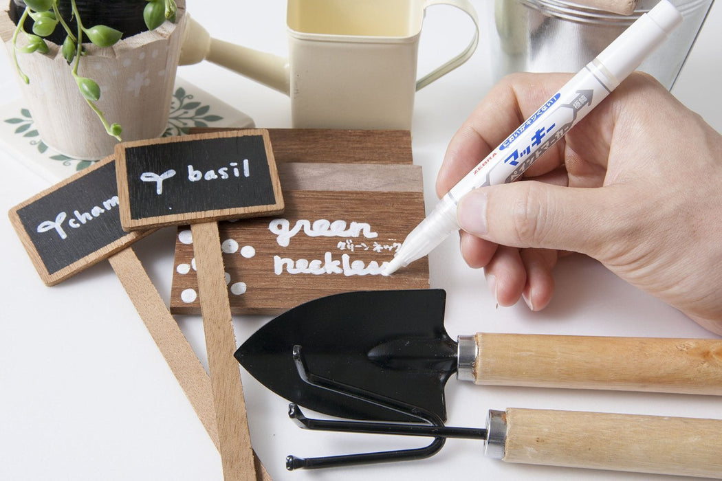 Zebra Silver Mackie Paint Permanent Marker Extra Fine P-Yyts20-S-Kiichin - The #1 Place for Japanese Goods in Your Hand!