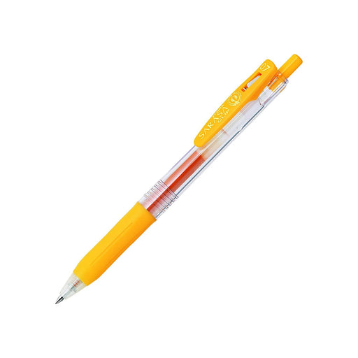 Zebra Sarasa Clip 0.7mm Yellow Ink 1-Piece - Durable Fine Point Pen-Kiichin - The #1 Place for Japanese Goods in Your Hand!