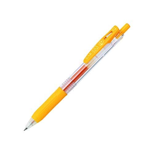 Zebra Sarasa Clip 0.7mm Yellow Ink 1-Piece - Durable Fine Point Pen-Kiichin - The #1 Place for Japanese Goods in Your Hand!