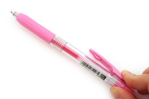 Zebra Sarasa Clip 0.4mm Light Pink JJS15-LP by Zebra Brand-Kiichin - The #1 Place for Japanese Goods in Your Hand!