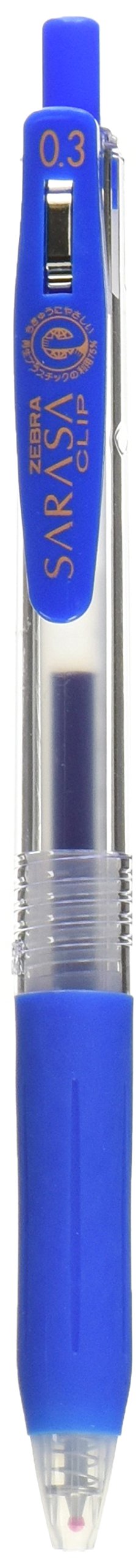 Zebra Sarasa Clip Pen 0.3mm - High-Quality Gear by Zebra Brand-Kiichin - The #1 Place for Japanese Goods in Your Hand!