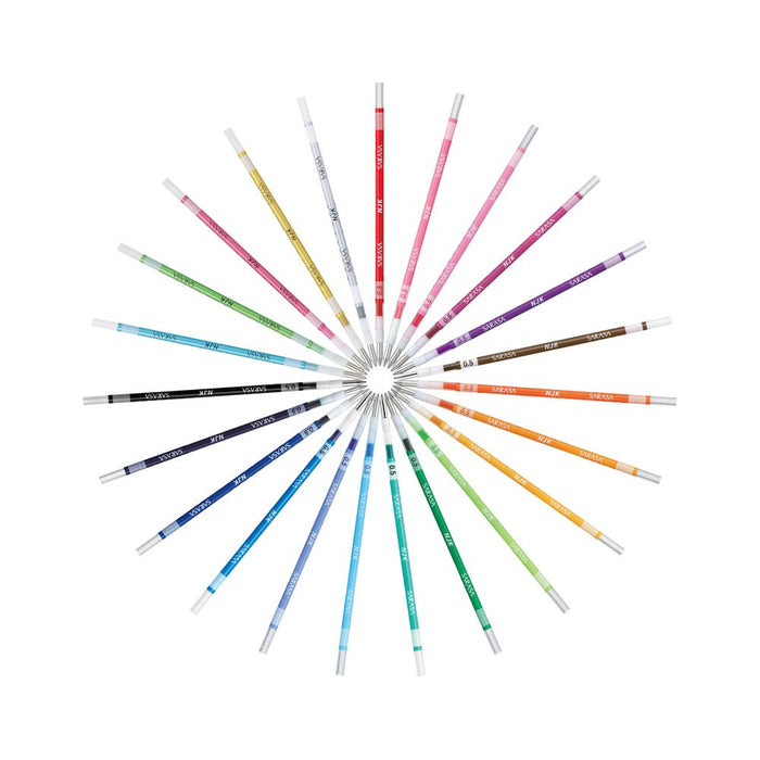 Zebra Sarasa Select Ballpoint Pen Refill 0.5mm Lead Brown Pack of 10 B-RNJK5-E-Kiichin - The #1 Place for Japanese Goods in Your Hand!