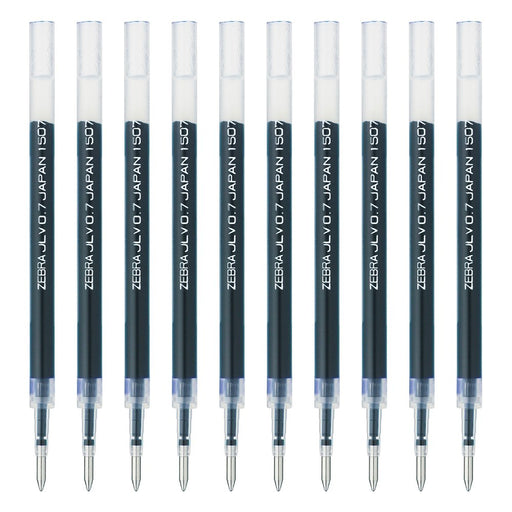 Zebra Sarasa Dry Gel Ballpoint Pen Refill JLV-0.7 Blue Lead 10-Pack-Kiichin - The #1 Place for Japanese Goods in Your Hand!