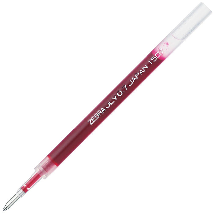 Zebra Sarasa Dry Red Gel Ballpoint Pen Refill Jlv-0.7 Lead Pack of 10-Kiichin - The #1 Place for Japanese Goods in Your Hand!