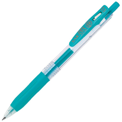 Zebra Sarasa Clip Blue Green Gel Ballpoint Pen 0.3 Pack of 10-Kiichin - The #1 Place for Japanese Goods in Your Hand!