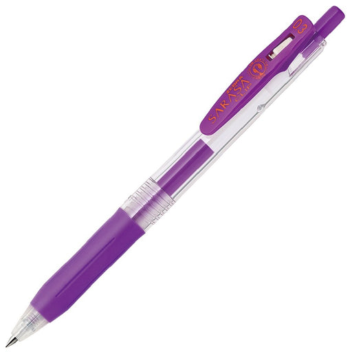 Zebra Sarasa Clip Gel Ballpoint Pen 0.3 Pack of 10 Purple-Kiichin - The #1 Place for Japanese Goods in Your Hand!