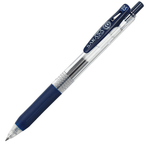 Zebra Sarasa Clip 0.5 Gel Ballpoint Pen 10-Pack in Blue Black-Kiichin - The #1 Place for Japanese Goods in Your Hand!
