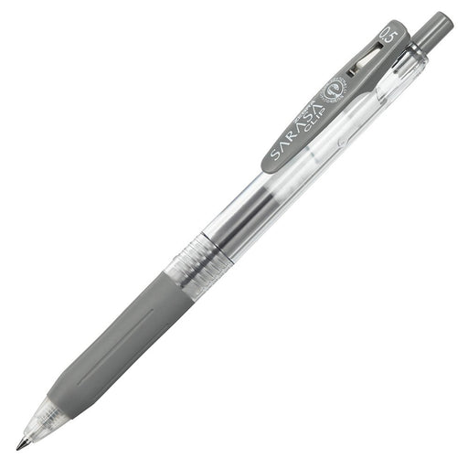 Zebra Sarasa Clip 0.5 Gray Gel Ballpoint Pen Pack of 10 - B-Jj15-Gr-Kiichin - The #1 Place for Japanese Goods in Your Hand!