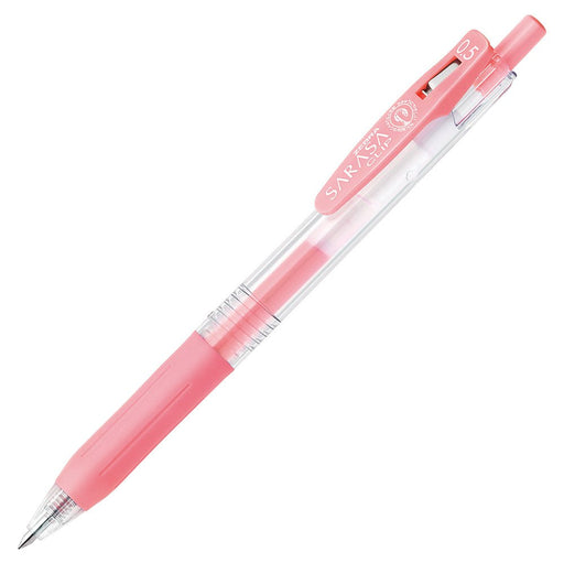 Zebra Sarasa Clip Gel Ballpoint Pens 0.5mm Milk Red 10-Pack-Kiichin - The #1 Place for Japanese Goods in Your Hand!